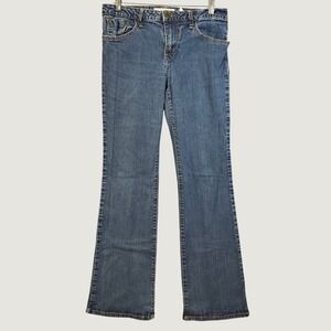 Phat Fashions Silver Label Womens Bootcut Jeans Medium Wash Blue Denim Sz11